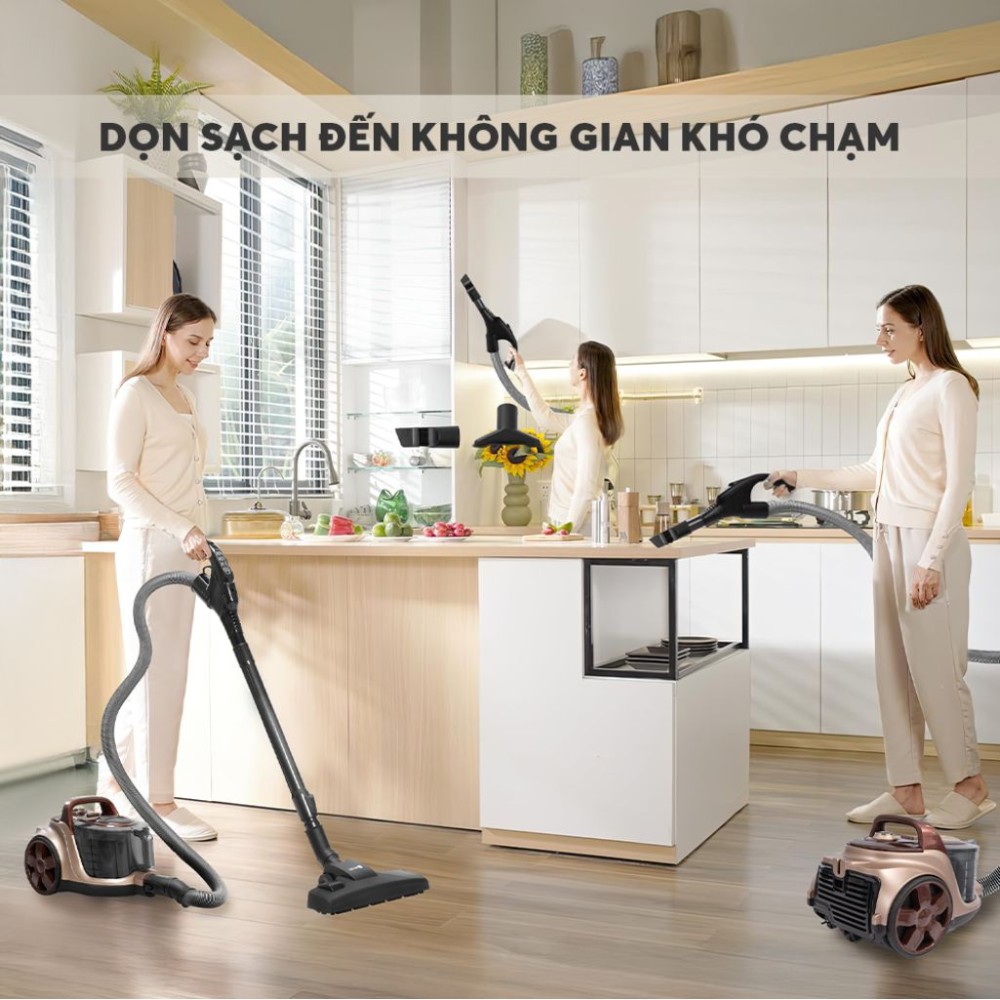 Máy hút bụi Elmich VCE9303 - Hàng chính hãng