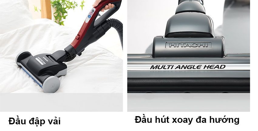Đầu hút của máy hút bụi Hitachi CV-SC22