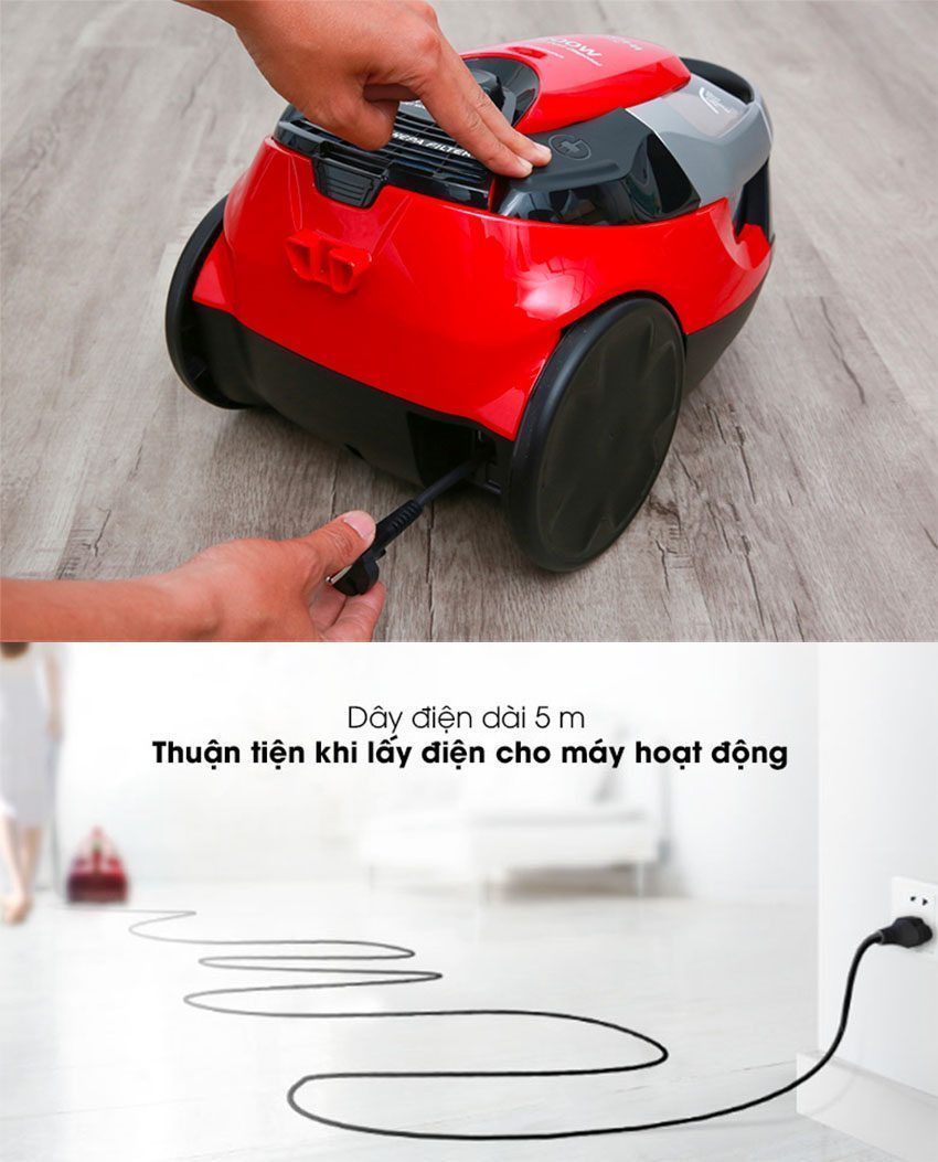 Máy hút bụi Hitachi CV-SE22V - Hàng chính hãng