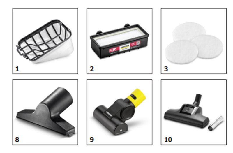 Máy hút bụi công nghiệp Karcher T10/1 - Hàng chính hãng