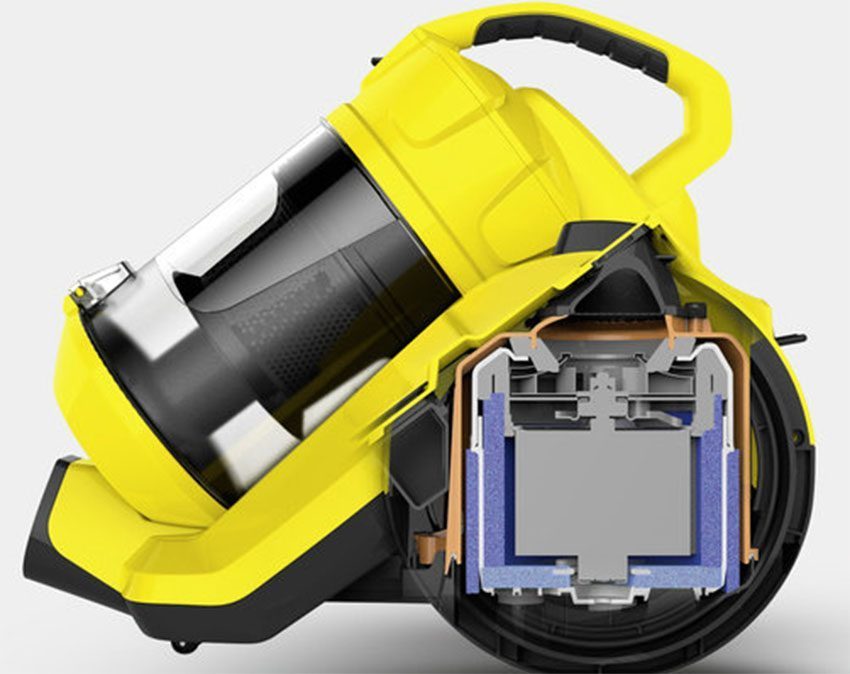 Máy hút bụi Karcher VC 3 PLUS với thế hệ tiếng ồn thấp