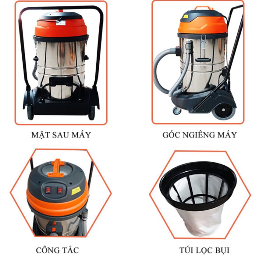 Chất liệu của máy hút bụi Palada PD70