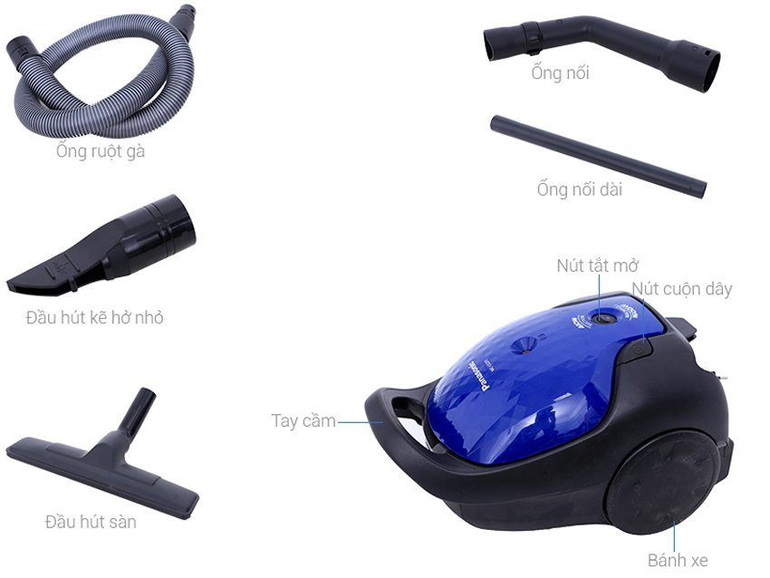 Máy hút bụi Panasonic MC-CG371AN46 - Hàng chính hãng
