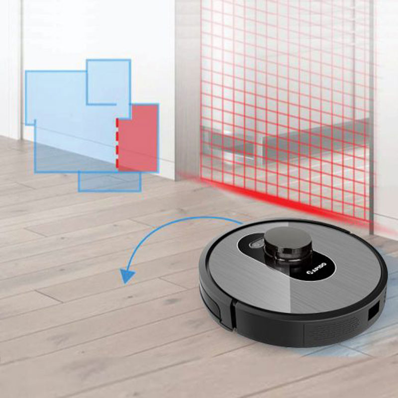 Robot hút bụi và lau nhà Rapido R8S - Hàng chính hãng