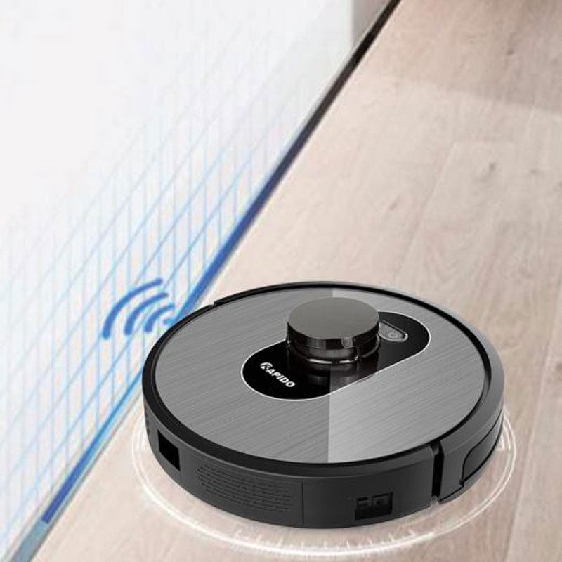 Robot hút bụi và lau nhà Rapido R8S - Hàng chính hãng
