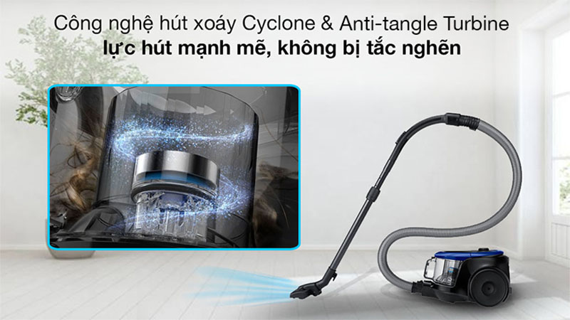 Công nghệ của Máy hút bụi Samsung VC18M2120SB/SV