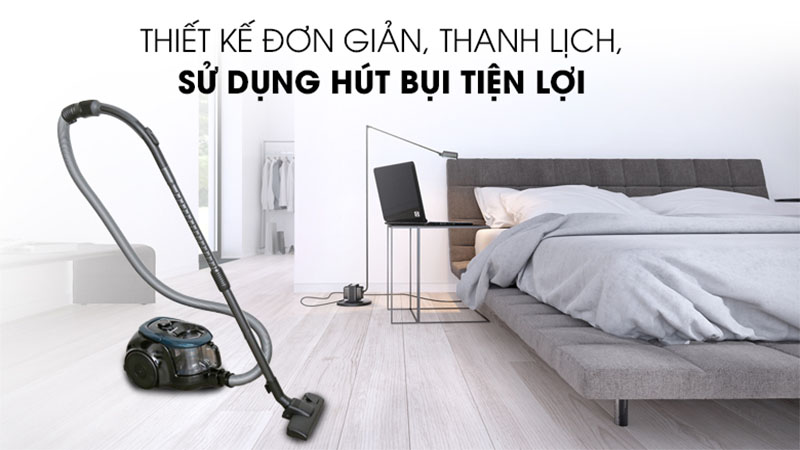 Thiết kế của Máy hút bụi Samsung VC18M21M0VN/SV-N