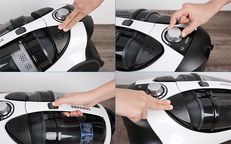 Nút điều khiển của Máy hút bụi Samsung VCC8835V37/XSV