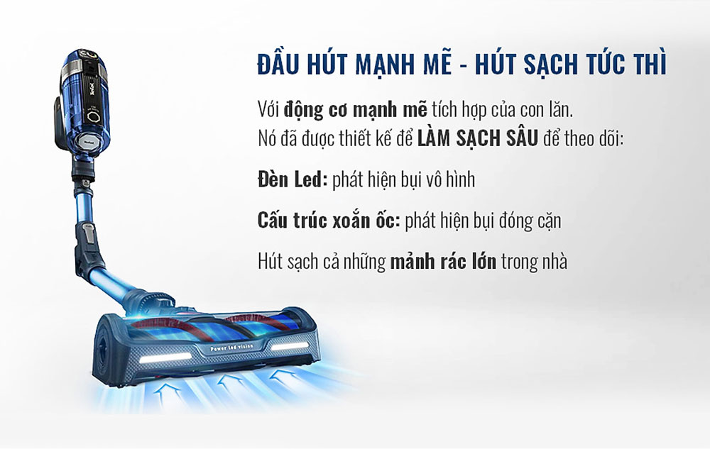 Máy hút bụi cầm tay Tefal TY9890WO - Hàng chính hãng