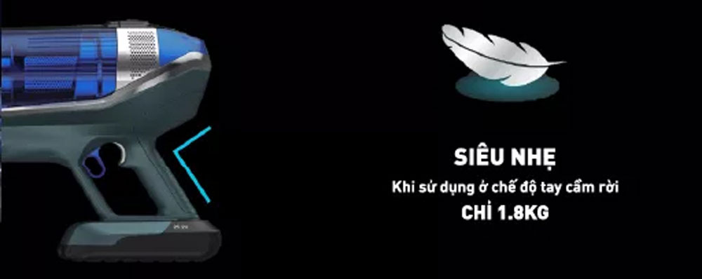 Máy hút bụi cầm tay Tefal TY9890WO - Hàng chính hãng