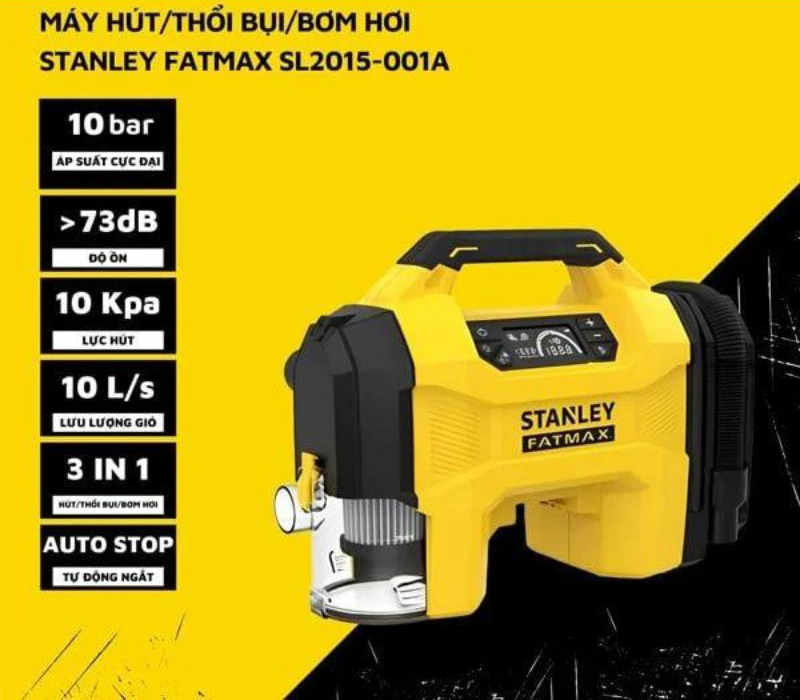 Máy hút bụi bơm hơi Stanley Fatmax SL2015-001 - Hàng chính hãng