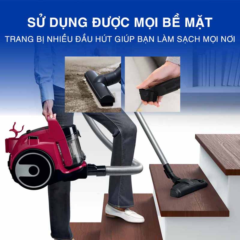 Máy hút bụi dạng hộp Bosch BGC05AAA2 - Hàng chính hãng