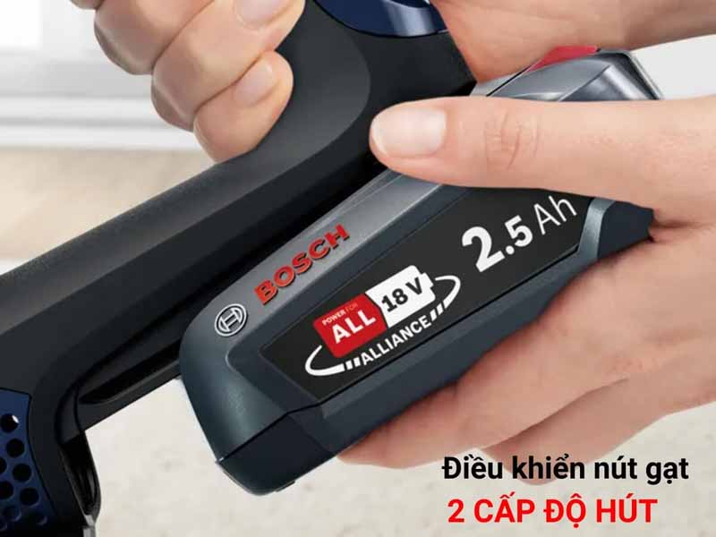 Máy hút bụi không dây Bosch BBS611MAT - Hàng chính hãng