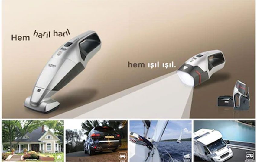 Máy hút bụi cầm tay Fakir AS 1108 T CBC - Hàng chính hãng