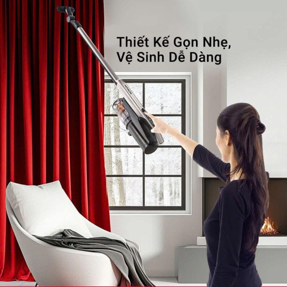 Máy hút bụi cầm tay Hitachi PV- XH4P - Hàng chính hãng