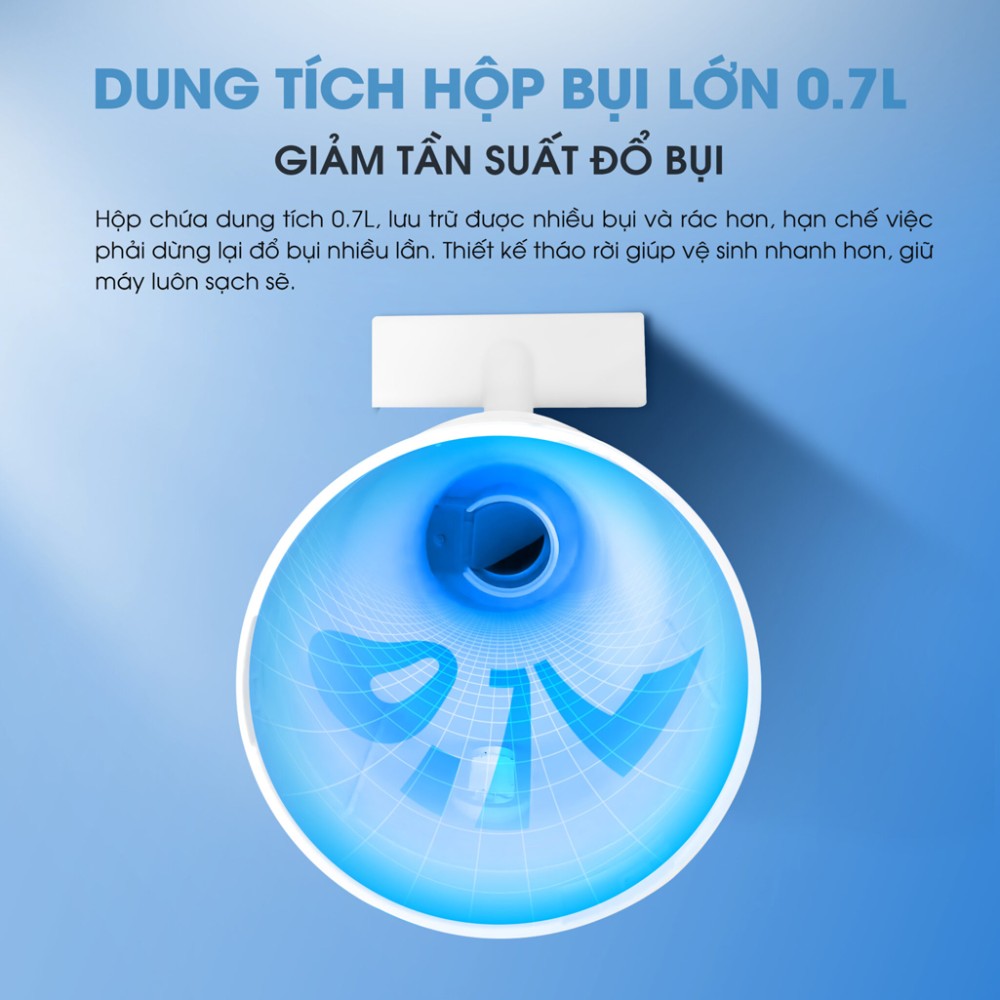 Máy hút bụi Kalite KHV01 - Hàng chính hãng