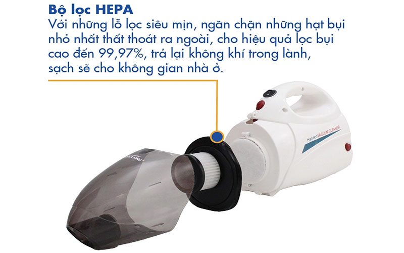Máy hút bụi cầm tay Korea King PDG-666 - Hàng chính hãng