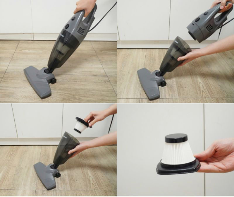 Máy hút bụi cầm tay Rapido RVC-600HG - Hàng chính hãng