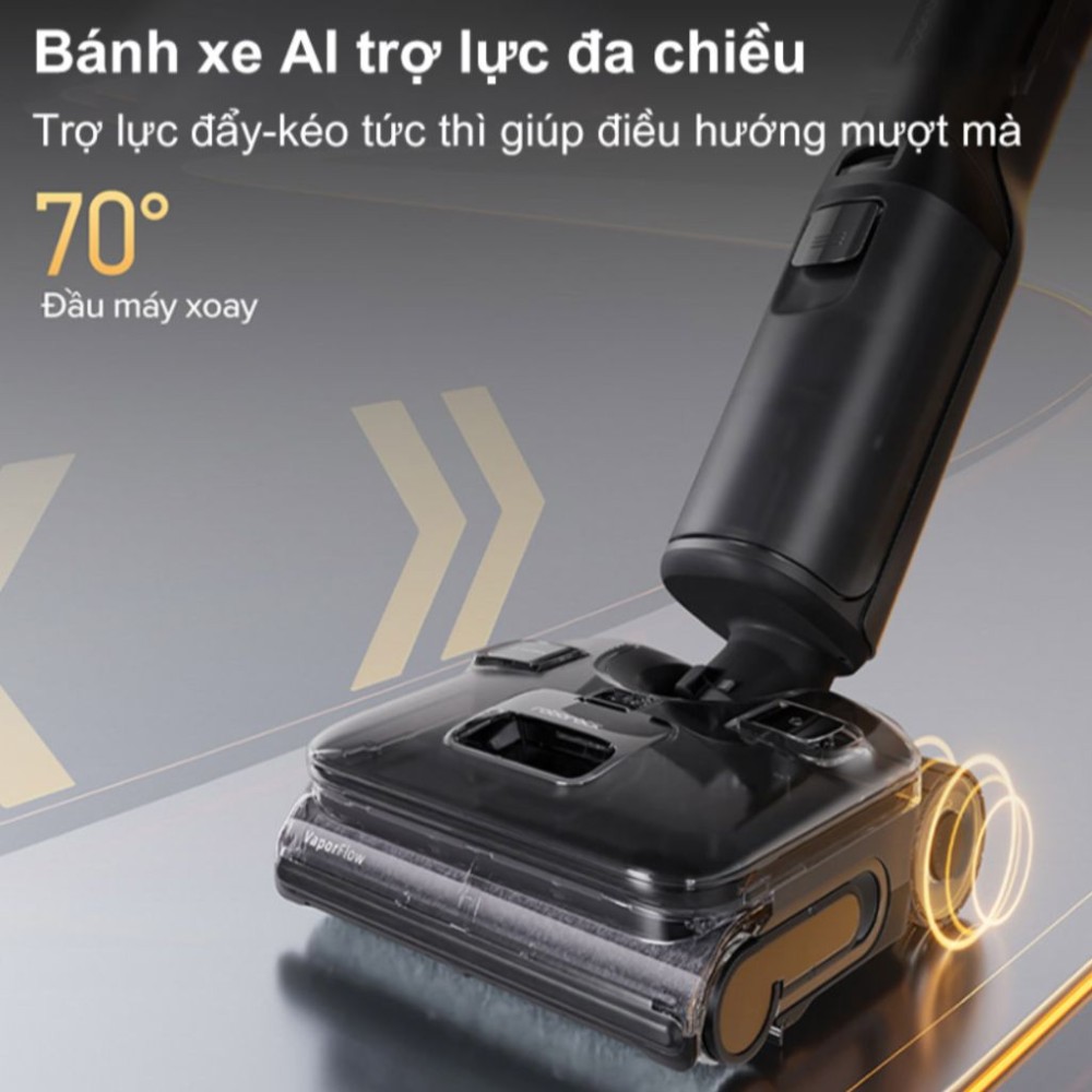 Có bánh xe thuận tiện cho việc di chuyển