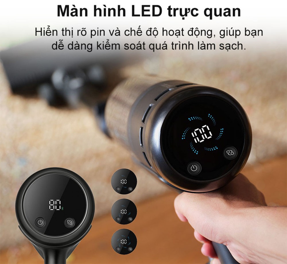 Máy hút bụi cầm tay Roborock H60 Ultra - Hàng chính hãng