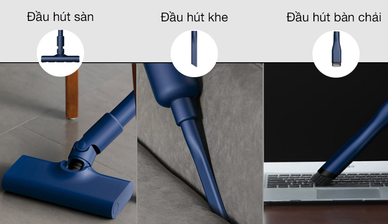 Máy hút bụi cầm tay Deerma DX1000 - Hàng chính hãng