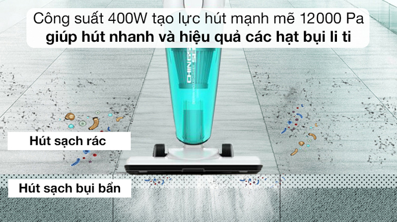 Máy hút bụi cầm tay Deerma DX118C  - Hàng chính hãng
