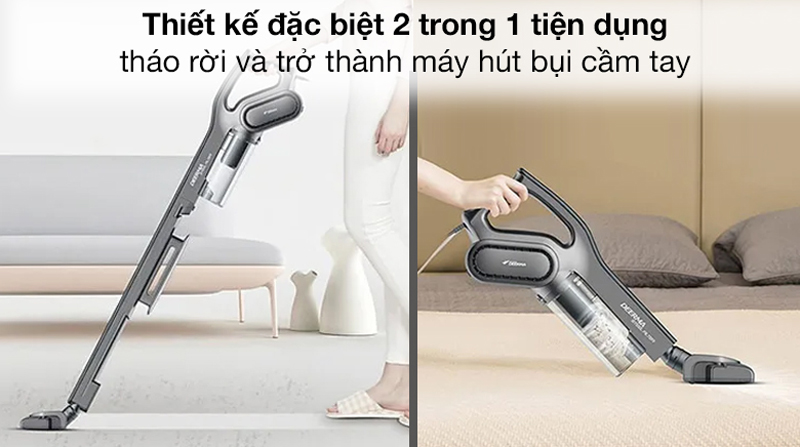 Máy hút bụi cầm tay Deerma DX700S  - Hàng chính hãng