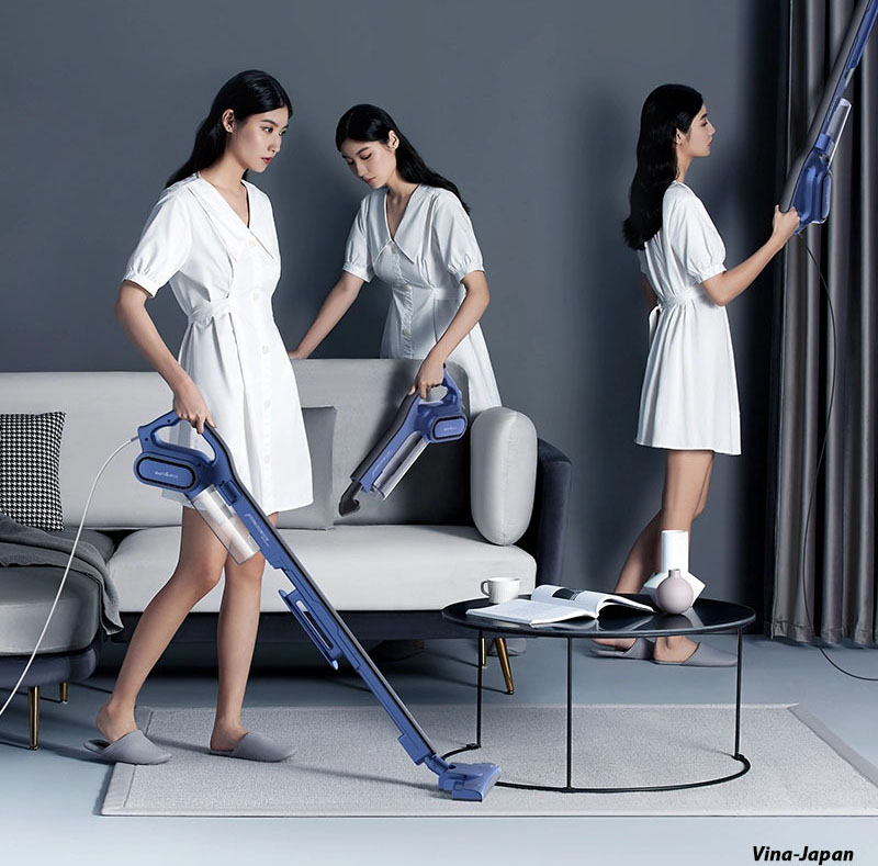 Máy hút bụi cầm tay Deerma DX810 - Hàng chính hãng