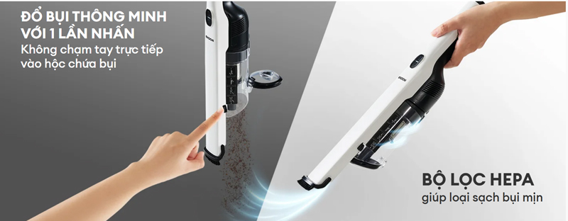 Máy hút bụi không dây Kochi F100 - Hàng chính hãng