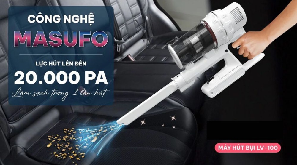 Máy hút bụi cầm tay Livotec LV-100 - Hàng chính hãng