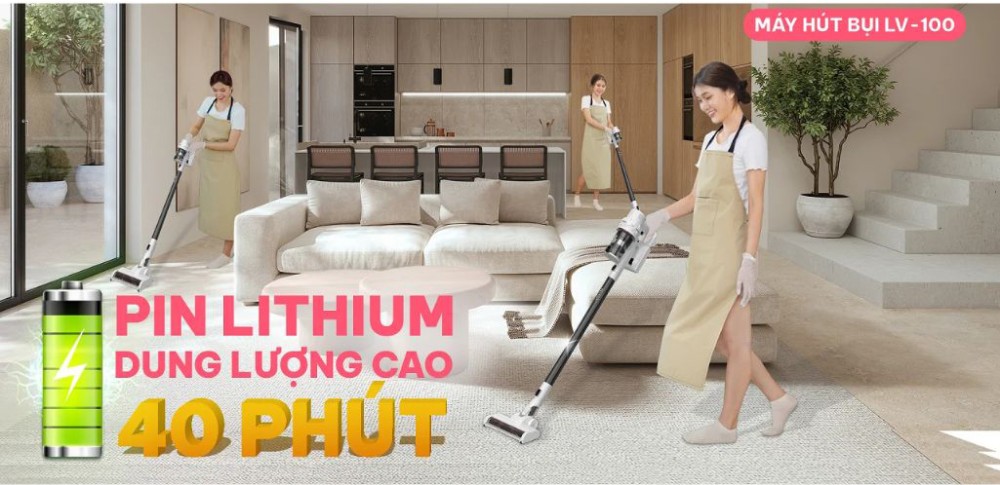 Máy hút bụi cầm tay Livotec LV-100 - Hàng chính hãng