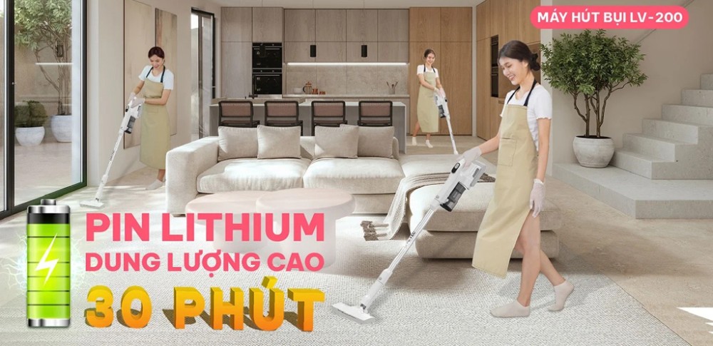 Máy hút bụi cầm tay Livotec LV-200 - Hàng chính hãng