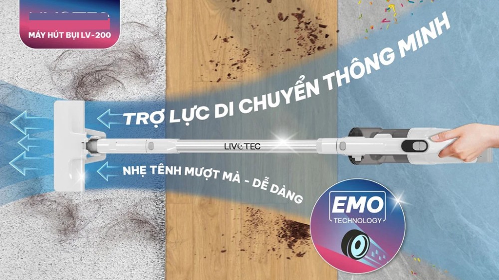 Máy hút bụi cầm tay Livotec LV-200 - Hàng chính hãng