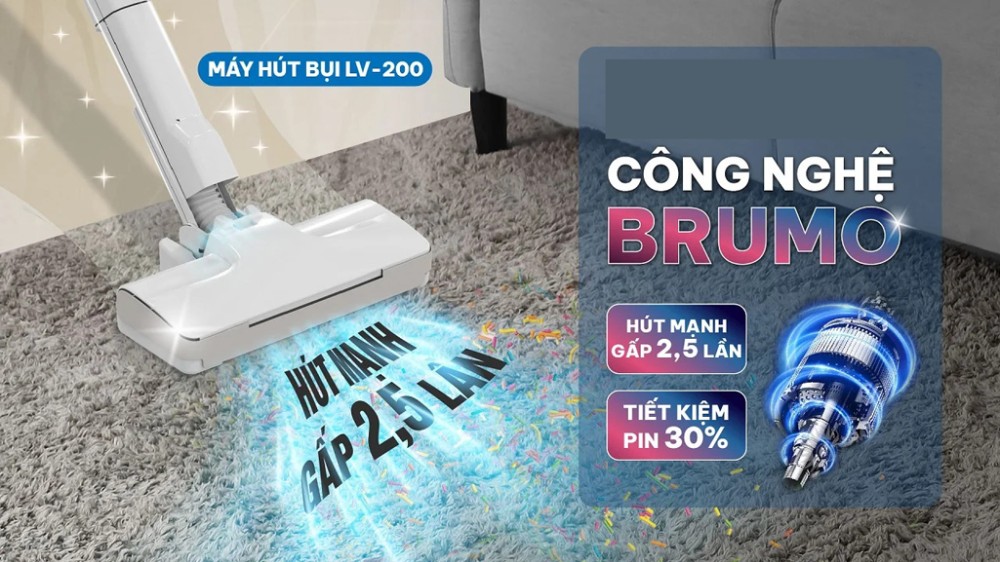 Máy hút bụi cầm tay Livotec LV-200 - Hàng chính hãng