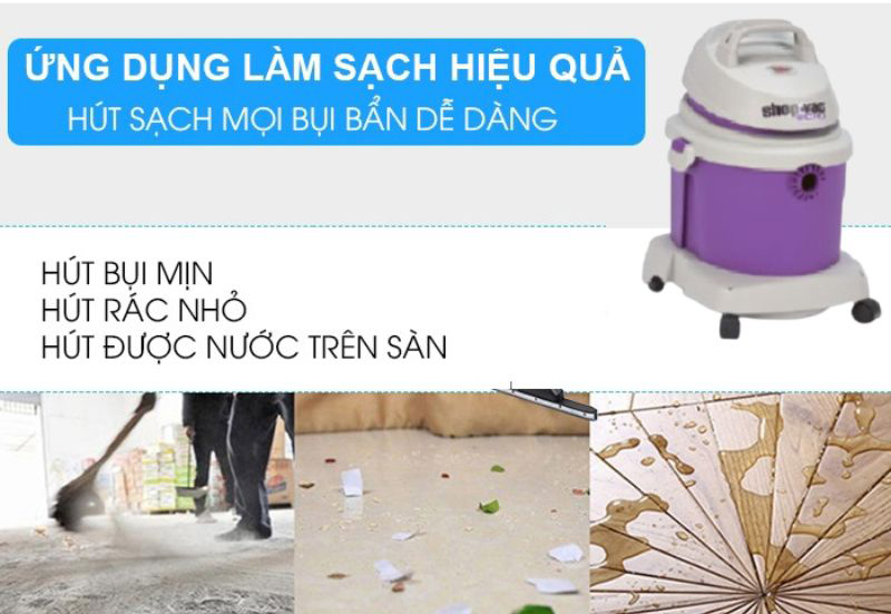 Máy hút bụi công nghiệp ShopVac 58912205 - Hàng chính hãng