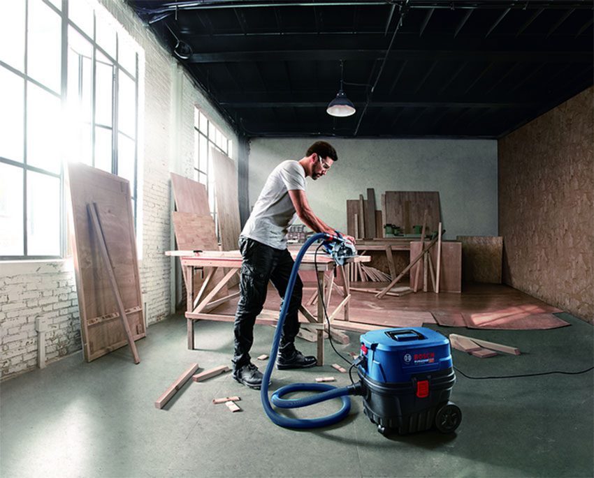 Chức năng của máy hút bụi công nghiệp Bosch GAS 12-25 PS