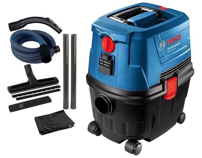 Máy hút bụi công nghiệp Bosch GAS 15PS - Hàng chính hãng