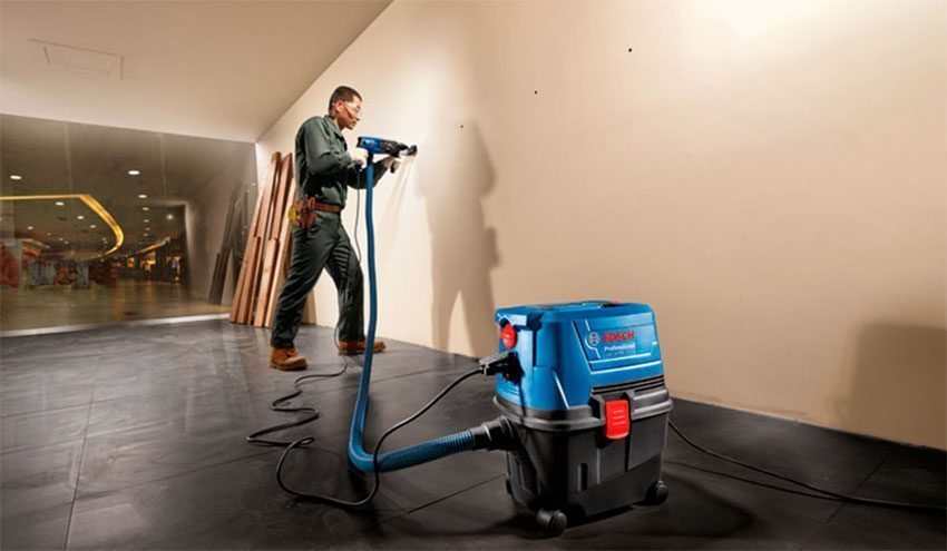 Máy hút bụi công nghiệp Bosch GAS 15PS - Hàng chính hãng