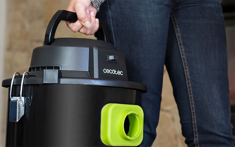 Máy hút bụi công nghiệp Cecotec Conga Powerash 1200 (Màu đen) - Hàng chính hãng