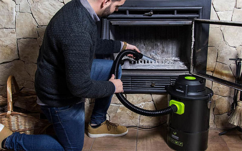 Máy hút bụi công nghiệp Cecotec Conga Powerash 1200 (Màu đen) - Hàng chính hãng