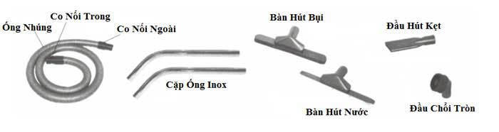 Máy hút bụi công nghiệp HiClean HC 80A - Hàng chính hãng