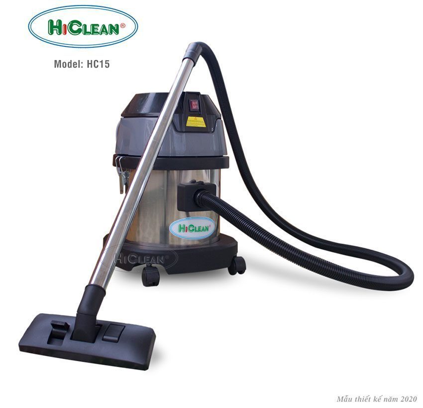 Máy hút bụi công nghiệp Hiclean HC15 NEW - Hàng chính hãng