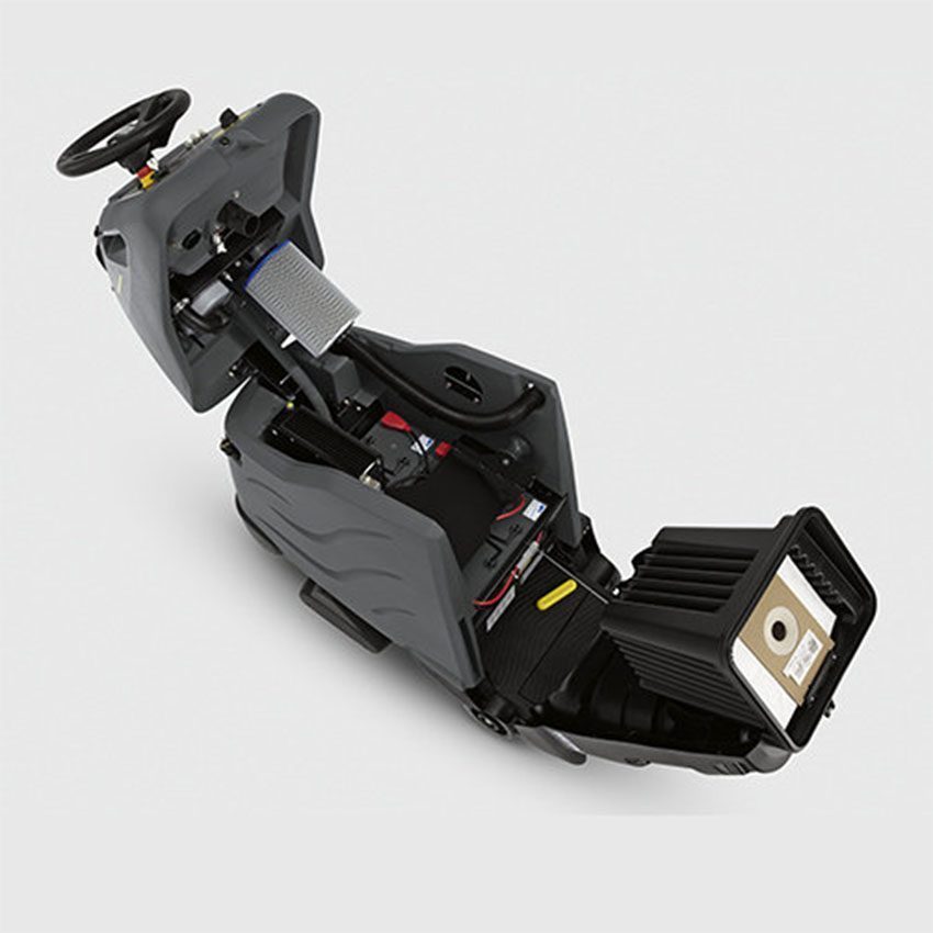 Máy hút bụi công nghiệp Karcher CV 60/2 RS BP với các chi tiết tháp lắp dễ dàng