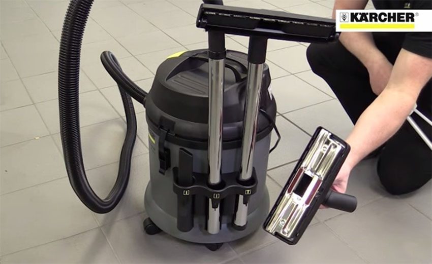 Máy hút bụi khô và ướt Karcher NT 27/1 - Hàng chính hãng