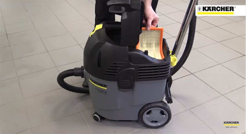 Chi tiết của máy hút bụi Karcher NT 35/1 AP