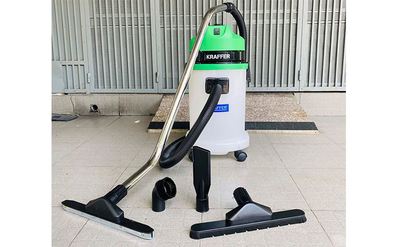 Máy hút bụi công nghiệp Kraffer KF130 Green - Hàng chính hãng