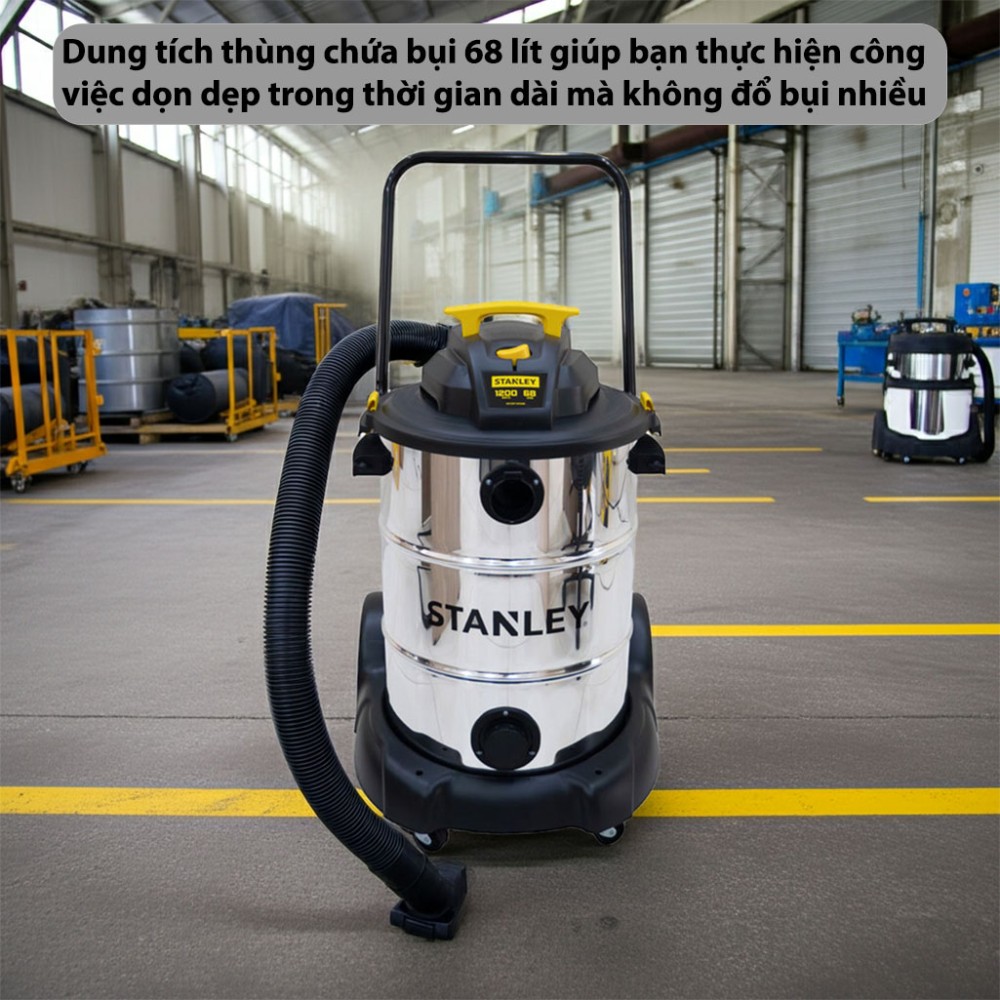 Máy hút bụi công nghiệp Stanley SL19199-18B - Hàng chính hãng