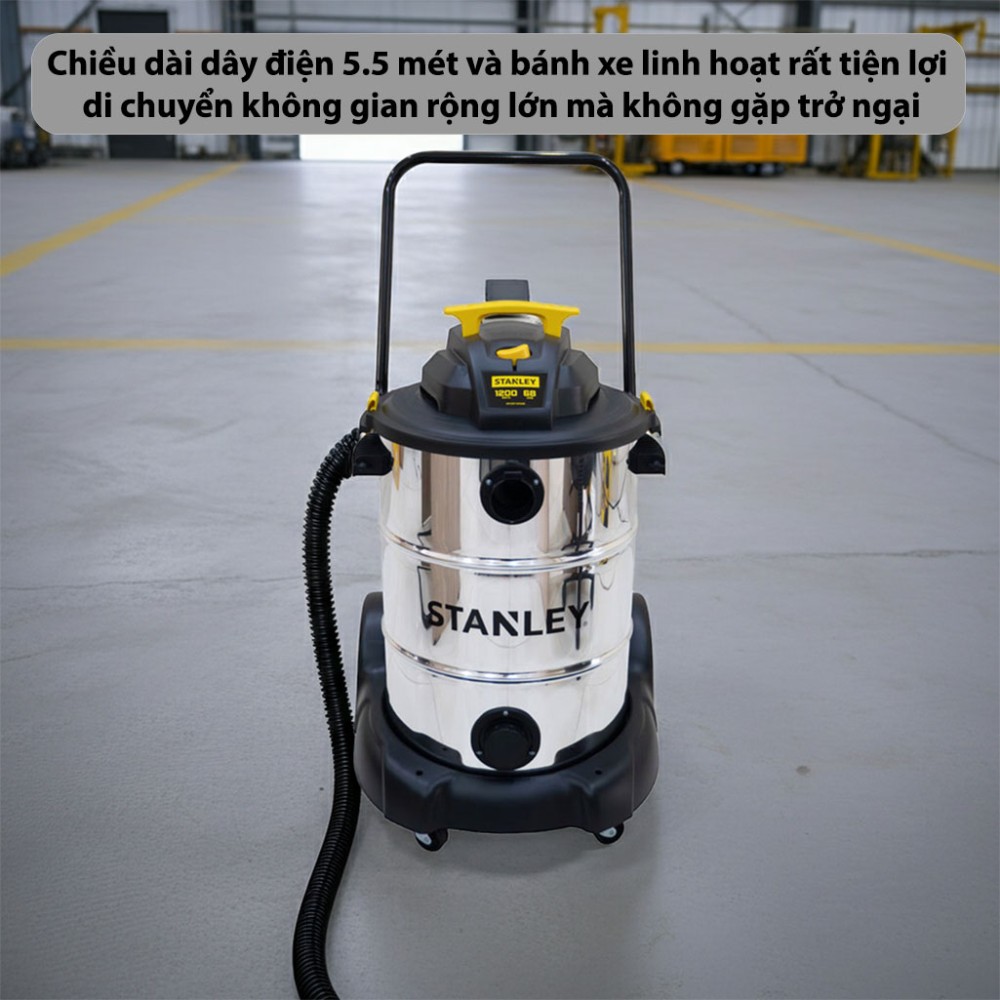 Máy hút bụi công nghiệp Stanley SL19199-18B - Hàng chính hãng