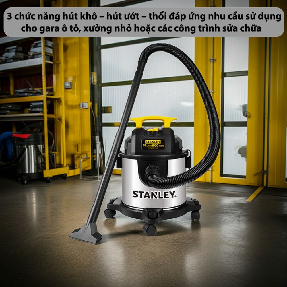 Máy hút bụi công nghiệp Stanley SL19301-4BA - Hàng chính hãng