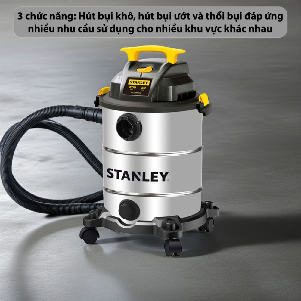 Máy hút bụi công nghiệp Stanley SL19417-8AB - Hàng chính hãng